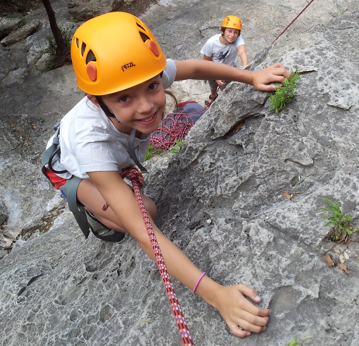 initiation escalade dans le Var