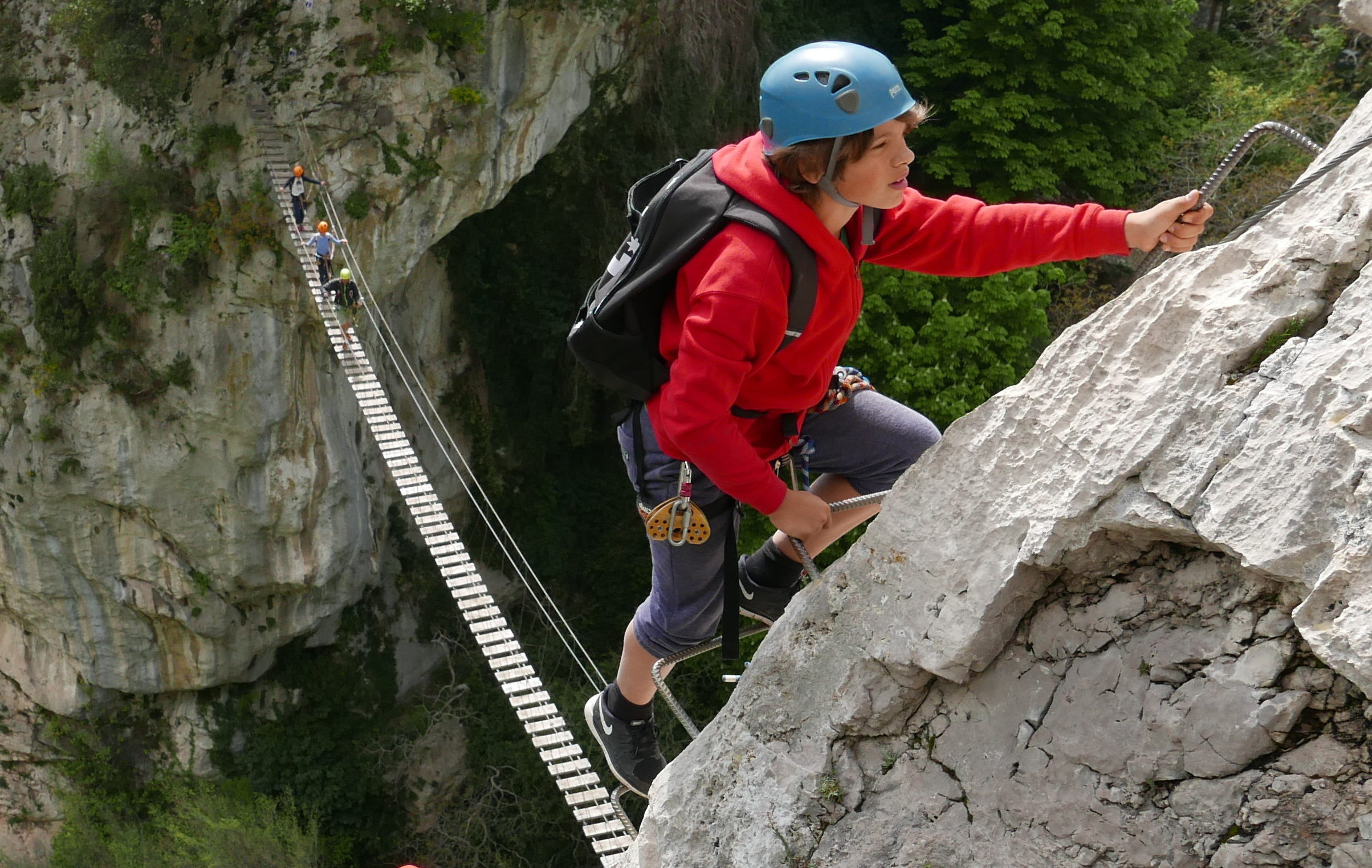 via ferrata à Nice