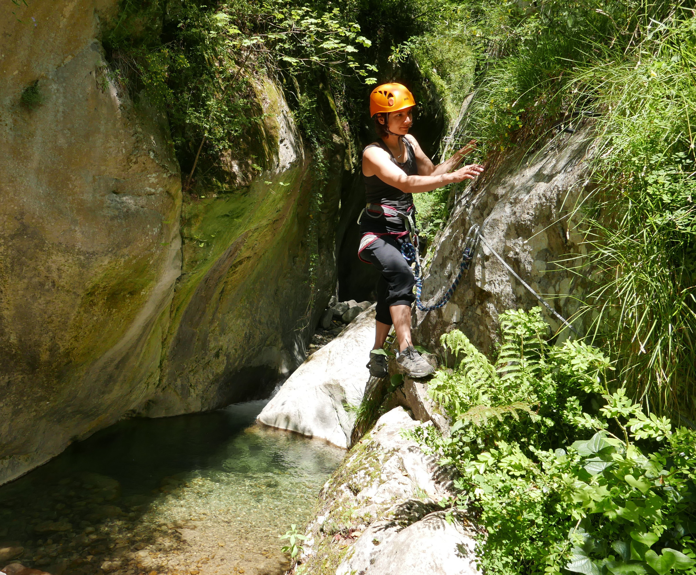 via ferrata et canyon de la vésubie