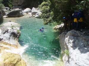 canyoning dans le Var