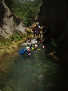 canyoning Siagne de la pare