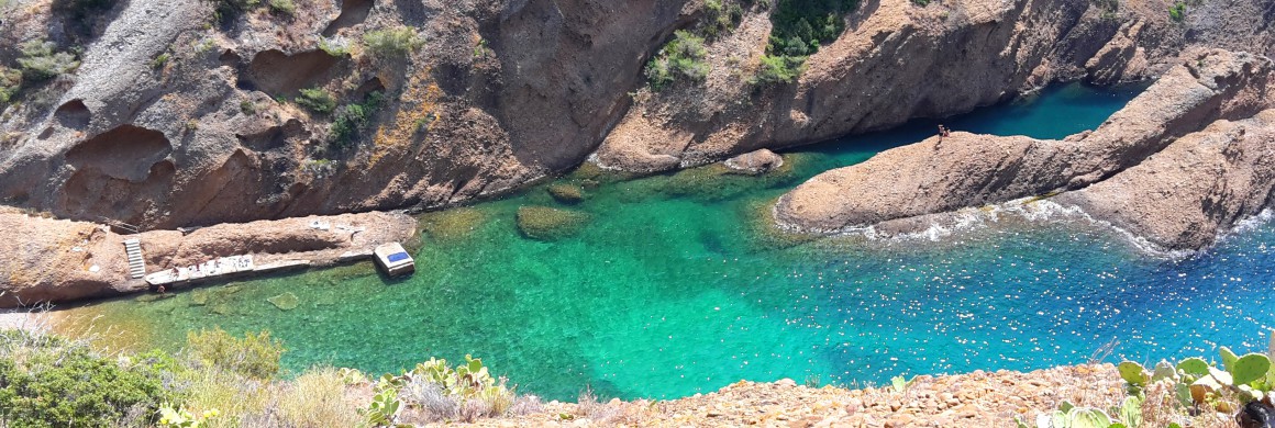 Via cordata dans les calanques de La Ciotat