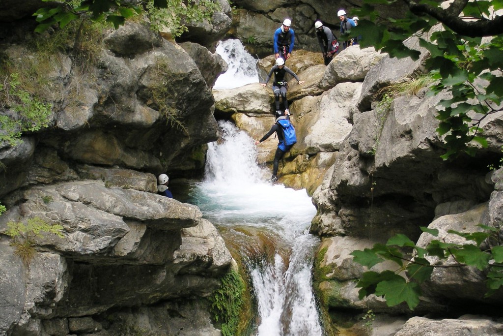 canyoning près de saint raphael