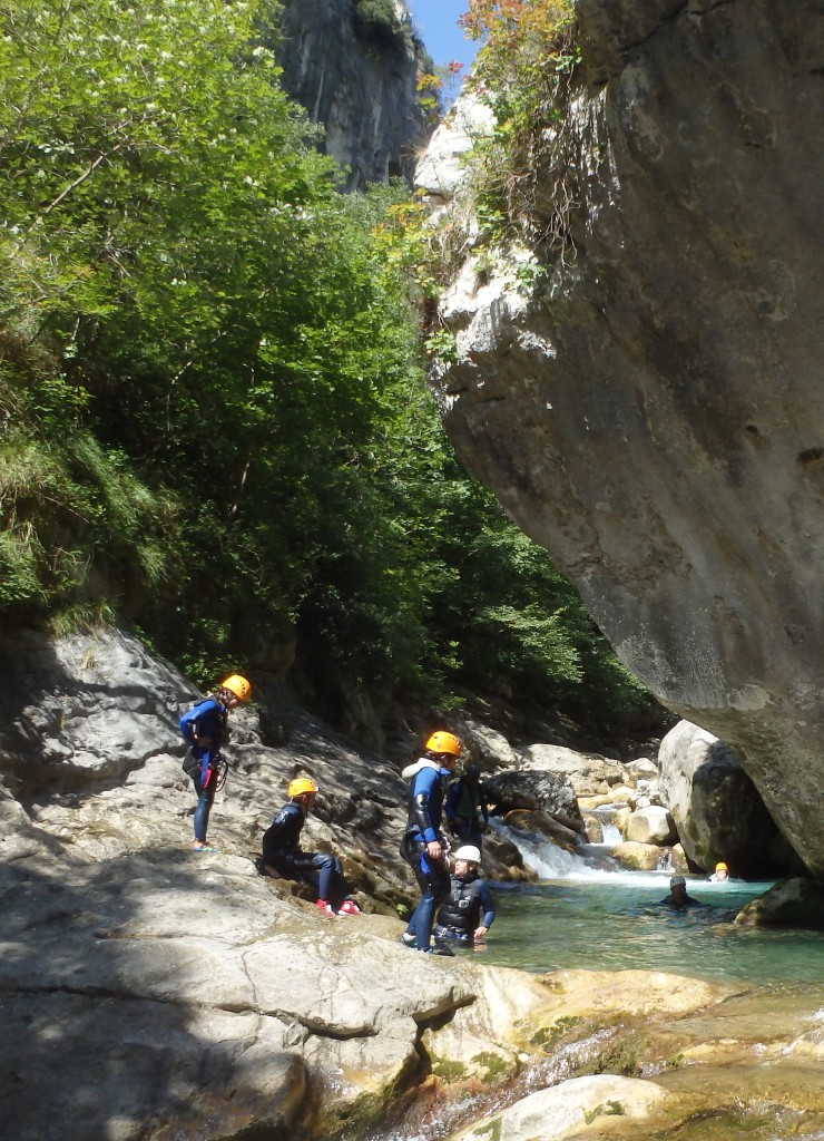 canyoning près de Saint-Raphaël