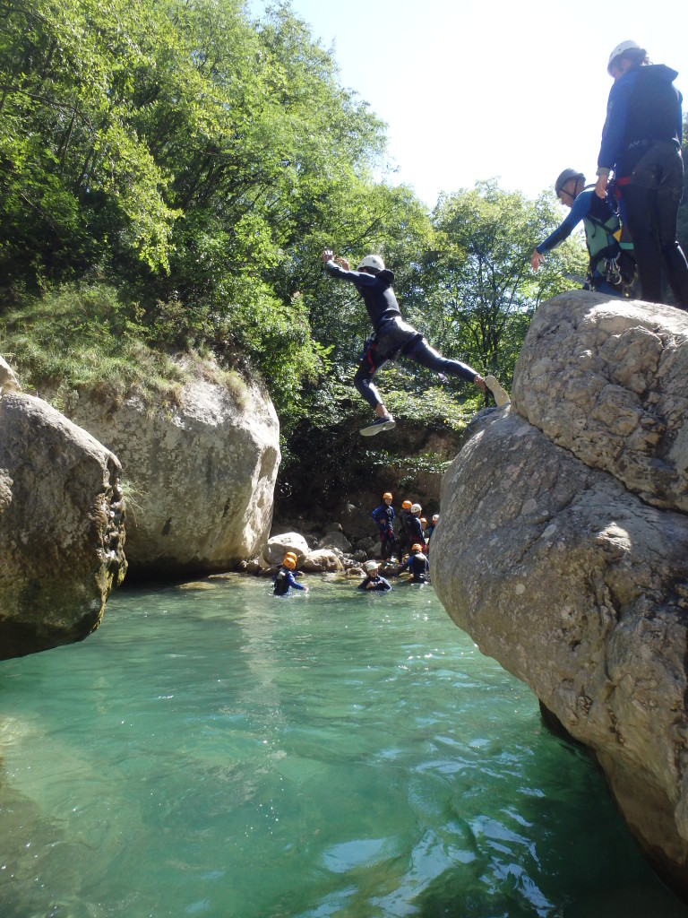 canyoning près de saint raphael