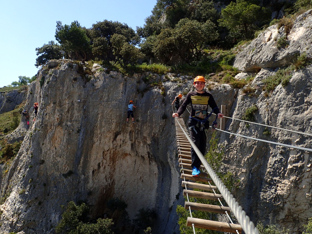 via ferrata de cavaillonj