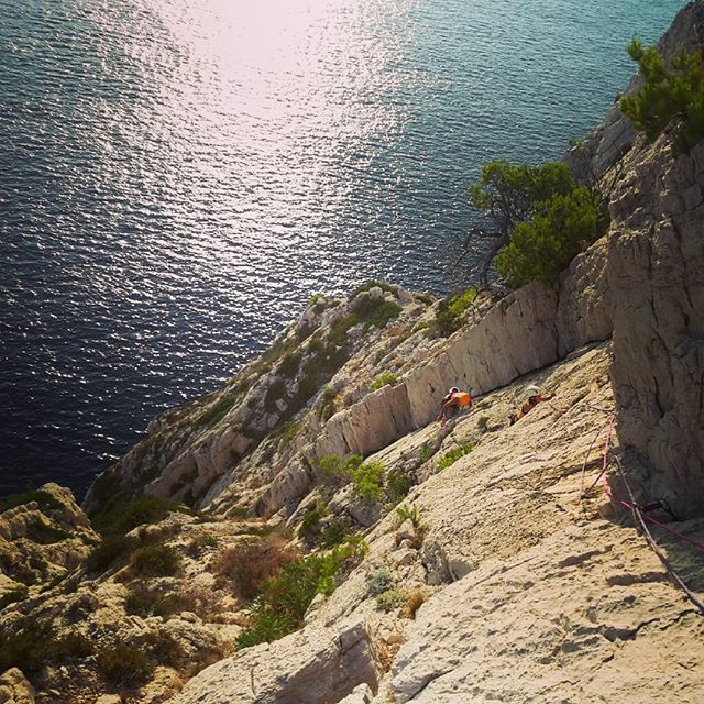 escalade dans les calanques