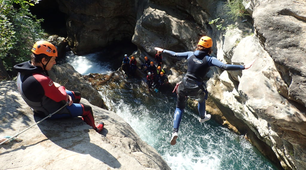 canyoning saint raphael