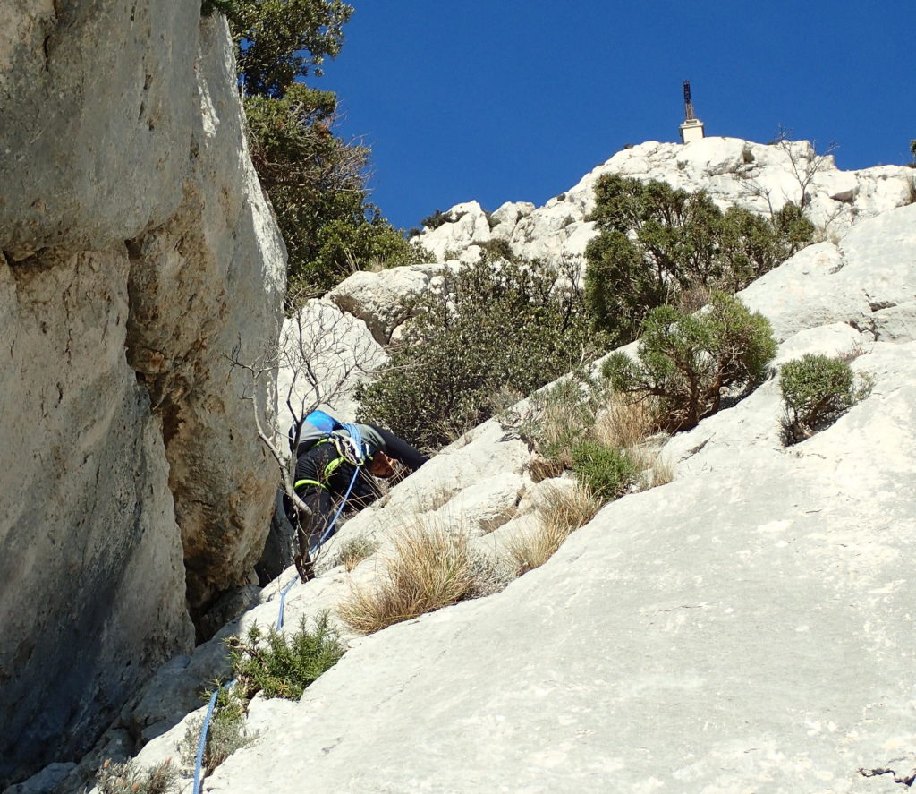 rando escalade sur sainte victoire