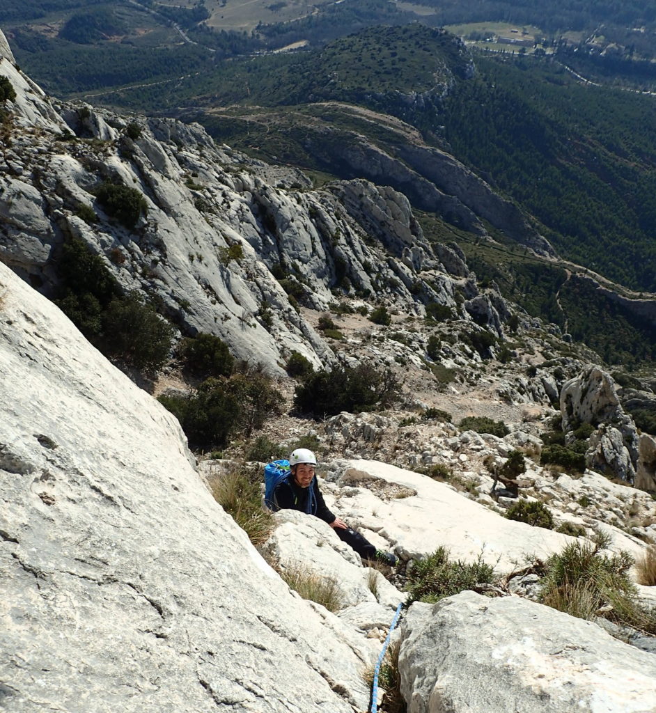 rando escalade sur Sainte Victoire