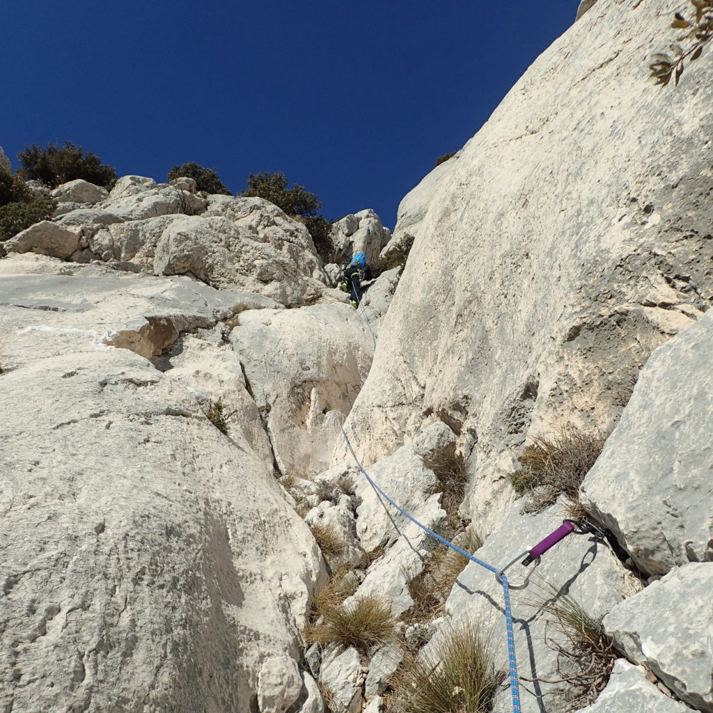 rando escalade sur sainte victoire