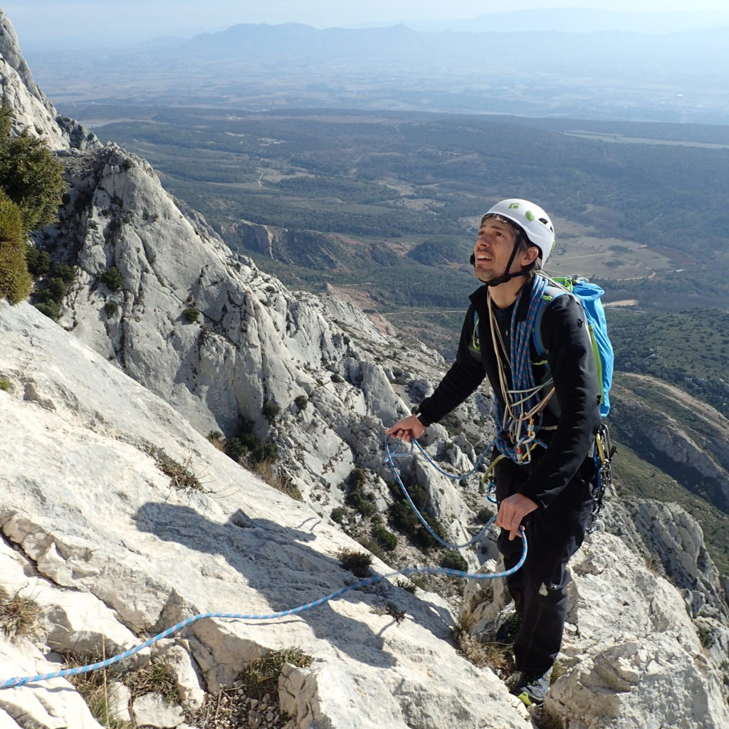 rando escalade sur Sainte Victoire