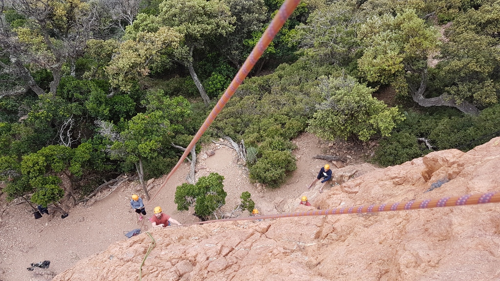 escalade perfectionnement dans le Var