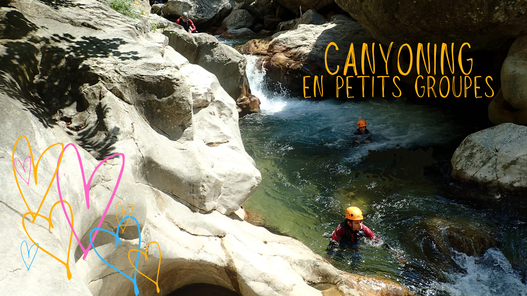 canyoning à Nice et Saint Raphaël accessible en bus ou train